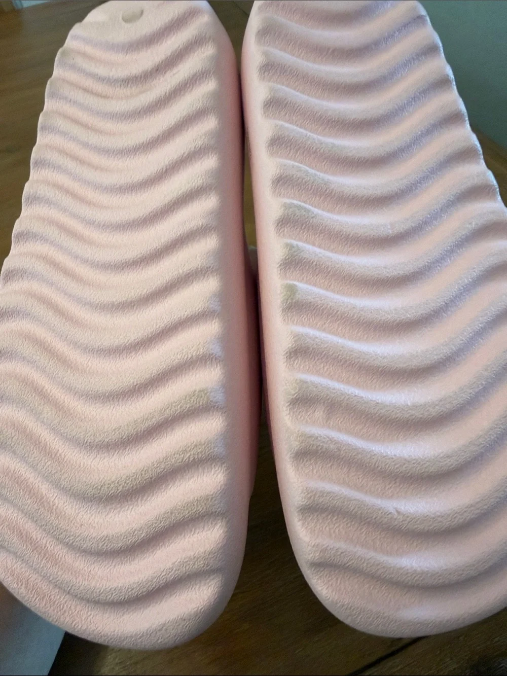 adidas Women’s Pastel Pink Slide Sandals